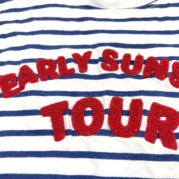 Zara Striped Early Sunset Tour Tee - Picture 3 of 7
